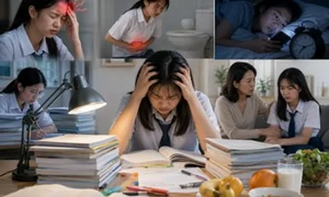 Học sinh cuối cấp rối loạn lo âu, bác sĩ nêu dấu hiệu nhận biết sớm