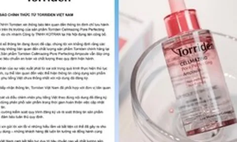 Hãng mỹ phẩm có chai serum bán chạy nhất Hàn Quốc thông báo khẩn về sản phẩm bị thu hồi ở Việt Nam