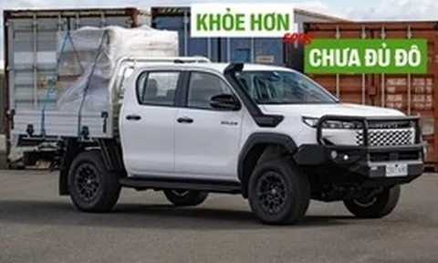 Toyota Hilux thêm bản 'nặng đô' đấu Ford Ranger Super Duty, nhưng có một điểm trừ