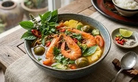 Nấu canh tôm chua bỏ ngay loại lá này vào, nước chua dịu thơm nức mũi, vị ngon cuốn hơn cả canh Tom Yum