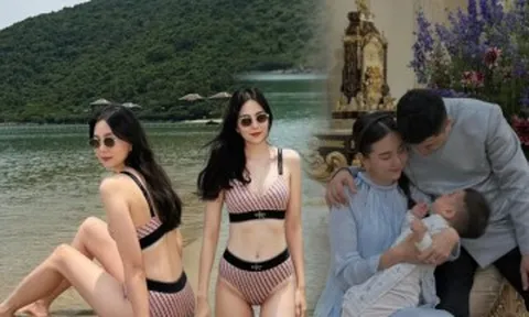 MC xinh đẹp của Đài truyền hình nghỉ việc sinh con với đại gia Bắc Ninh, 1 năm sau đẹp "cháy phố", chân thon nuột nà