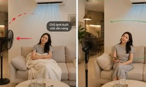 Chỉ vì đặt sai hướng quạt, tôi đã tốn thêm gần 300 nghìn tiền điện mỗi tháng