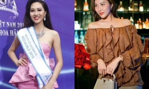 Hoa khôi cao 1m8 từng đọ sắc với Lan Khuê U40 vẫn trẻ xinh bất chấp, xách toàn túi trăm triệu xuống phố