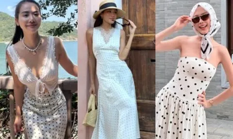 Diện váy chấm bi sang như mỹ nhân Việt: 3 quy tắc giúp chị em không lo bị "sến"