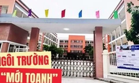 Hà Nội vừa có thêm 1 trường THCS công lập mới toanh: Rất to đẹp, tháng 7 này bắt đầu tuyển sinh, bố mẹ đừng bỏ lỡ!