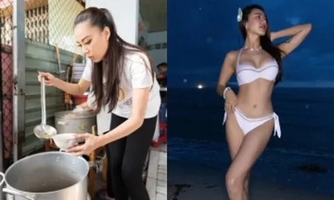 Người đẹp bán cơm quê Cần Thơ 5 lần đi thi Hoa hậu, từng mượn đồ hiệu đàn chị để "xuất ngoại"