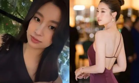 Đỗ Mỹ Linh đeo vòng tay hơn một tỷ đồng đi ăn tối