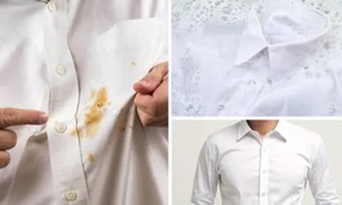 Mẹo tẩy vết ố vàng trên quần áo trắng rất đơn giản