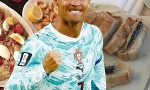 Bữa ăn quan trọng nhất của Ronaldo