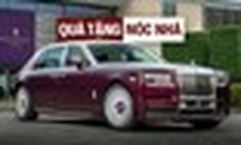 Ngắm Rolls-Royce Phantom Hummingbird: Độc bản đầu tiên dùng chất liệu vỏ bào ngư, chủ nhân mua xe để tặng 'nóc nhà'