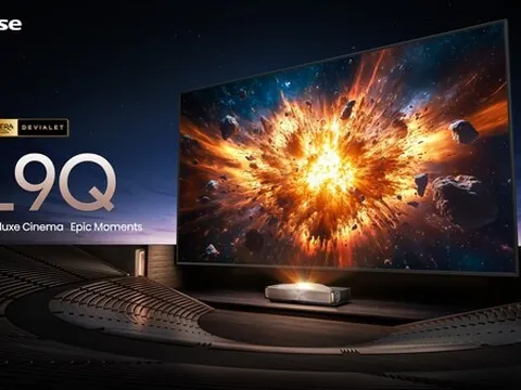 Hisense ra mắt TriChroma Laser TV L9Q, thiết lập tiêu chuẩn mới cho rạp chiếu phim tại nhà