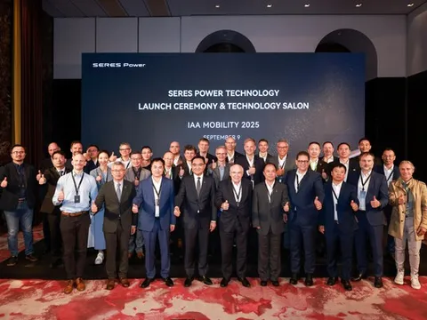 SERES Power ra mắt tại IAA MOBILITY 2025, với hệ thống Super Range-Extender hỗ trợ phát triển toàn cầu