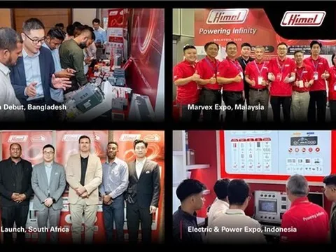 Himel nâng cao hiện diện toàn cầu với sáng kiến "I Love Control" và mở rộng tầm nhìn "Powering Infinity" trên toàn thế giới