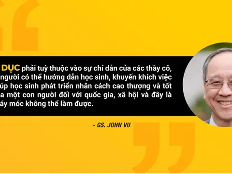 Giáo sư John Vu – Nguyên Phong: “Tôi không ngạc nhiên nếu trong vòng 10 năm nữa, các lớp học sẽ được dạy bởi các robot thông minh”