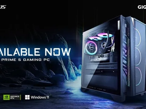 Hệ thống máy tính để bàn AORUS PRIME 5 đã có mặt trên thị trường, chứng minh độ tin cậy tuyệt đối của GIGABYTE