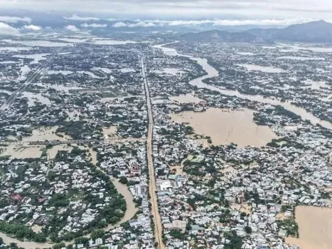 Khánh Hòa lũ vượt kỷ lục 39 năm