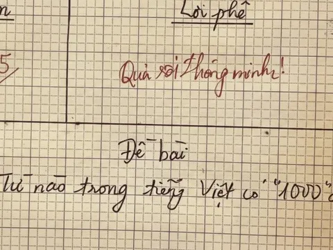 Từ tiếng Việt nào có 1000 chữ U? - Chỉ 0,0001% trả lời đúng!