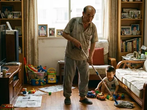 Người ta về hưu đi du lịch, tôi phải trông cháu, chăm con, vất vả hơn hồi đi làm 0