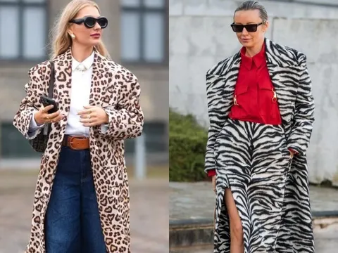 Họa tiết hoang dã nên phối với màu sắc nào để tạo ra bộ trang phục nổi bật?