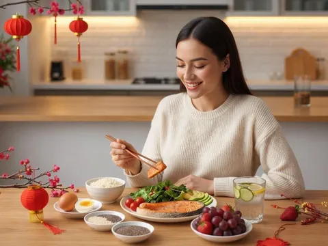 3 nguyên tắc vàng trong chế độ ăn uống để giảm cân nhanh đón Tết 0