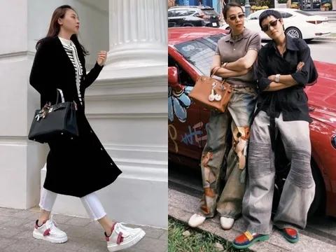 Đàm Thu Trang xách túi hơn 600 triệu đồng dạo phố cuối năm