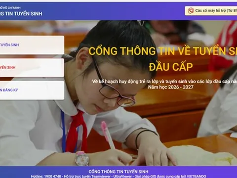 KHẨN: Sở GD-ĐT TPHCM phát cảnh báo lừa đảo mạo danh tuyển sinh đầu cấp
