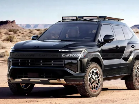 Hyundai Tucson thế hệ mới lột xác thiết kế, vuông vức như Santafe? 0