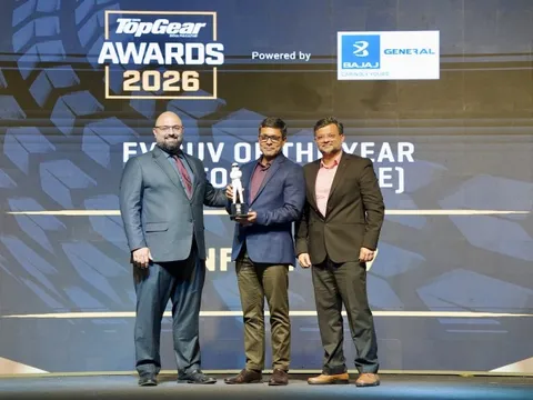 VinFast VF 7 nhận giải 'SUV điện của năm' tại BBC TopGear India Awards 2026 0