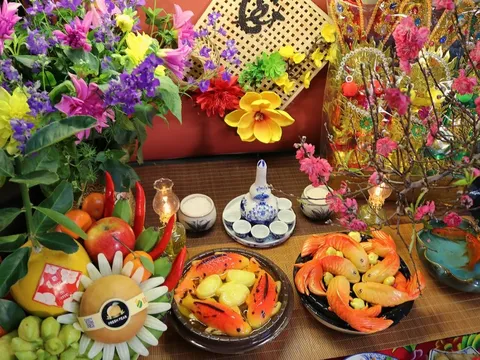 Gợi ý mâm lễ cúng ông Công ông Táo Tết Bính Ngọ 2026 0