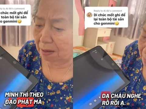 Clip cụ bà cảm ơn AI nói chuyện với mình gây xót xa về nỗi cô đơn của người già 0
