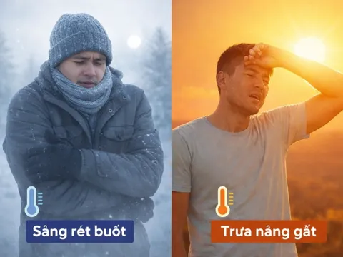 Miền Bắc 'sáng đông trưa hè': Cảnh báo đột quỵ từ những cú sốc nhiệt 1