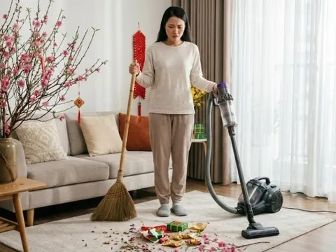 Kiêng quét nhà mùng 1 Tết: Có được dùng máy hút bụi thay thế? Chị em đọc ngay!