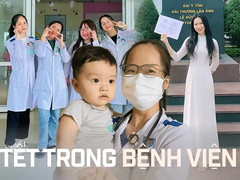 Tết của bác sĩ nội trú: Ngoài kia pháo nổ tưng bừng, còn bệnh viện chỉ có tiếng monitor đều đều và những bước chân vội vã