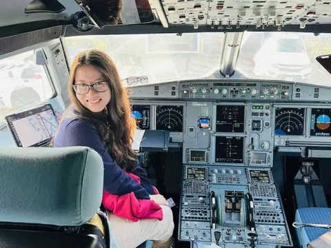 Cô gái Việt trong đội giải pháp xe tải tự hành Mỹ