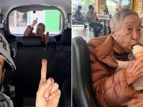 Nữ diễn viên vào viện dưỡng lão, đón người giúp việc 102 tuổi về ăn Tết gây xúc động