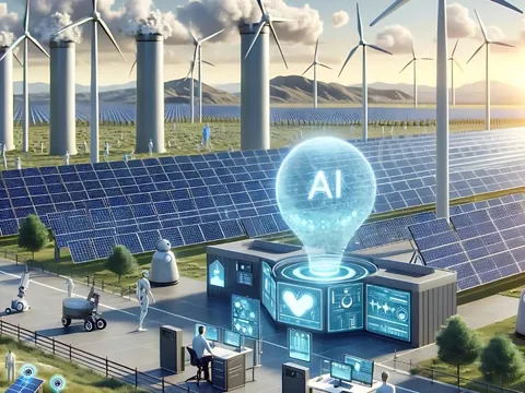 AI - cỗ máy khổng lồ 'ngốn điện’ hay động lực mới cho năng lượng xanh?