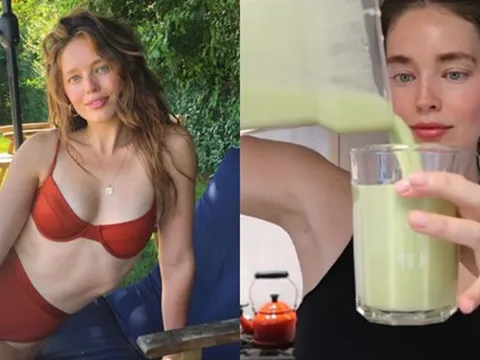 Thiên thần Victoria's Secret giảm 18kg sau sinh mà vẫn ăn đủ 3 bữa 1 ngày