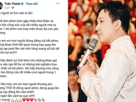 Phim Tết của Trấn Thành bị quay lén, nhà phát hành vừa thông báo lập vi bằng