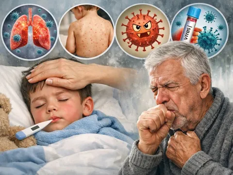 4 bệnh dễ bùng phát trong thời tiết nồm ẩm kéo dài 0