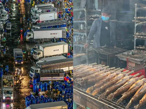 100 tấn cá lóc đổ bộ TP.HCM, thủ phủ cá nướng đỏ lửa xuyên đêm nướng 5.000 con ngày vía Thần Tài