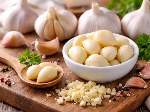 Điều gì xảy ra nếu mỗi ngày đều ăn một tép tỏi sống? 0