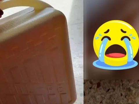 Bí mật giấu bên dưới can dầu ăn mẹ gửi cho con gái khiến hàng nghìn người khóc: Kể cả là dàn dựng thì cũng quá xúc động!