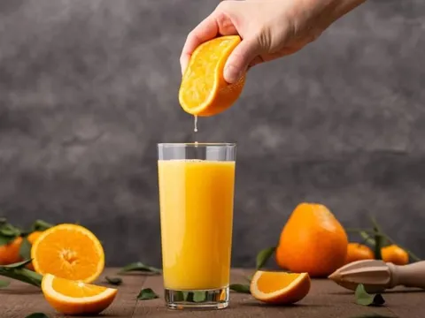 Cách uống nước cam đúng cách để không gây hại