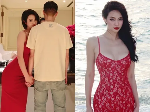 Vũ Thúy Quỳnh mê đầm hở bạo từ khi yêu Đức Phạm