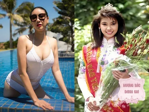 Mỹ nhân xuất thân "danh gia vọng tộc" chưa đủ tuổi trưởng thành đã là Hoa hậu Việt Nam, nay U50 trẻ đẹp mơn mởn
