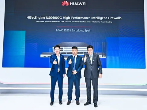 Huawei ra mắt dòng tường lửa HiSecEngine USG6000G nhằm bảo vệ doanh nghiệp trên hành trình hướng tới trí tuệ toàn diện