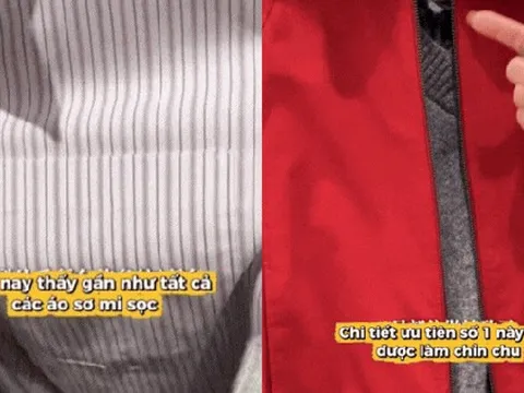 Một chị gái “cứu cả cộng đồng mạng” khi chỉ ra chi tiết nhỏ giúp nhận biết quần áo đáng tiền
