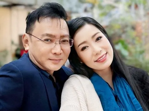 Á hậu đầu tiên của Việt Nam là NSND: Tuổi 55 học Tiến sĩ, được chồng doanh nhân hết lòng ủng hộ