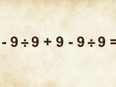 Gần 80 năm, bài Toán tưởng học sinh tiểu học cũng làm được vẫn khiến hàng triệu người “rối não”: Bạn chọn kết quả nào?