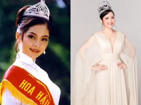 Mỹ nhân có cái tên rất hay từng 2 lần đăng quang Hoa hậu Việt Nam, giờ sống bí ẩn khiến nhiều người tò mò